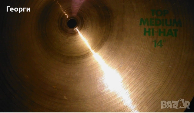 Чинели Paiste 505 Crash 16", HiHat 14", Ride 20", снимка 5 - Ударни инструменти - 53269409