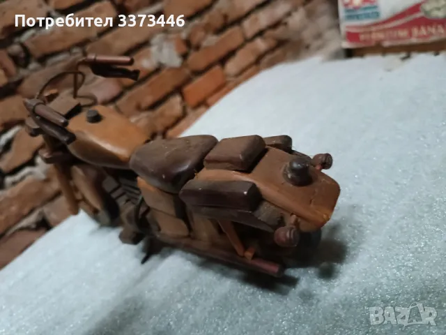 Детски метални колички и мотор дървен , снимка 2 - Играчки за стая - 47262148