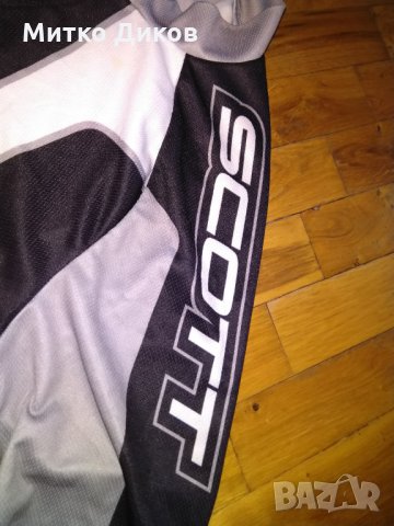 Колездачна тениска Скот размер М, снимка 3 - Велосипеди - 32122333