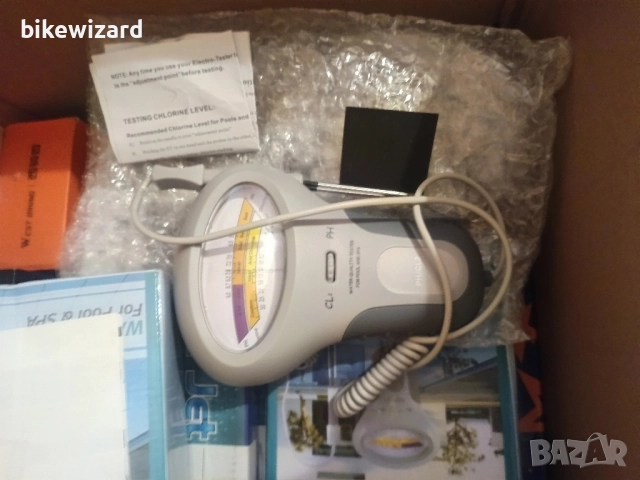 Tekcoplus Тестер за вода хлор за вода в басейн/спа/аквариум НОВО, снимка 7 - Басейни и аксесоари - 51695874