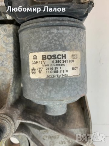 Моторче чистачки с механизъм Vw Touareg (7L) (02-06)г.  3397020566 0390241808 7L0955023, снимка 4 - Части - 50744066
