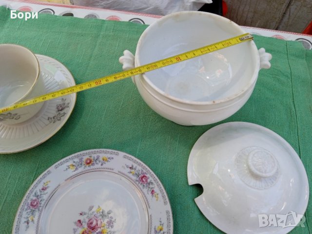 Порцелан супник и др S. C. RICHARD, снимка 12 - Чинии - 36803319
