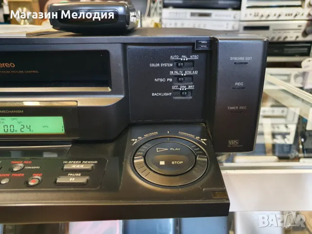 Записващо стерео видео SONY SLV-E90 Hi-Fi видеорекордер с дистанционно., снимка 8 - Плейъри, домашно кино, прожектори - 49721307
