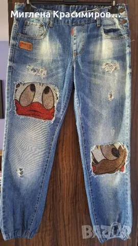 Дамски дънки Dsquared, снимка 3 - Дънки - 47638355