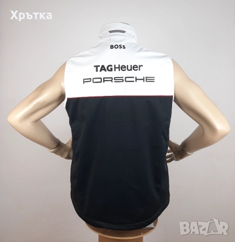 Porsche Motorsport x Boss Softshell Vest - Оригинален мъжки елек размер M, снимка 6 - Якета - 52935424