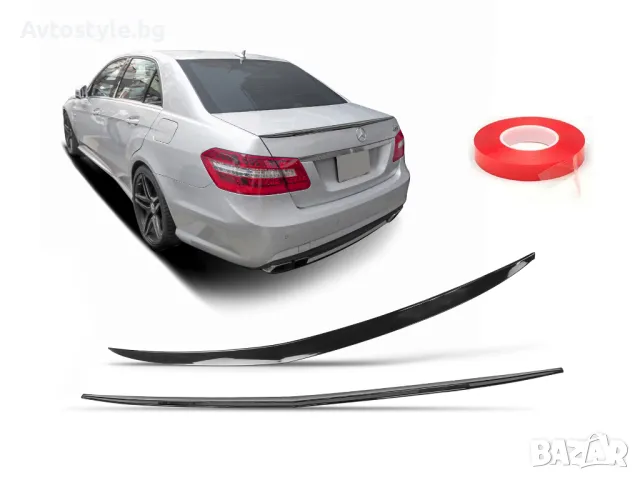 Заден лип спойлер за Мерцедес/Mercedes Е КЛАС W212 / 09-16г, снимка 1