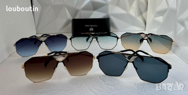 Maybach 2024 мъжки слънчеви очила маска 6 цвята , снимка 13 - Слънчеви и диоптрични очила - 44587574
