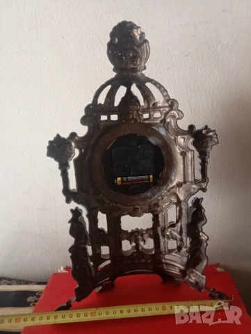 Винтидж каминен часовник, снимка 5 - Антикварни и старинни предмети - 54291682