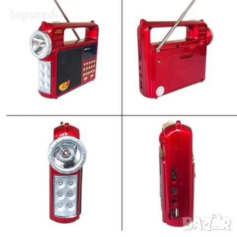 Преносимо компактно радио тип фенер, снимка 3 - Други стоки за дома - 50219467