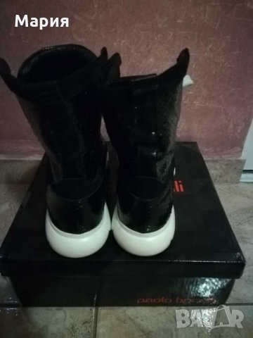 Ботуши, боти, кубинки от естествена кожа, номер 39, снимка 7 - Дамски ботуши - 31441192