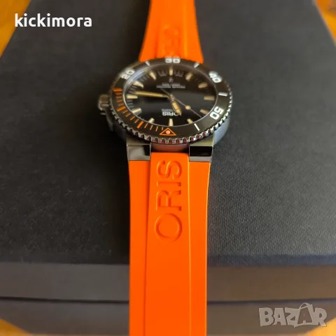 Oris Aquis Date 01 733 7653 4259-07 4 26 32GEB, снимка 5 - Мъжки - 55853047