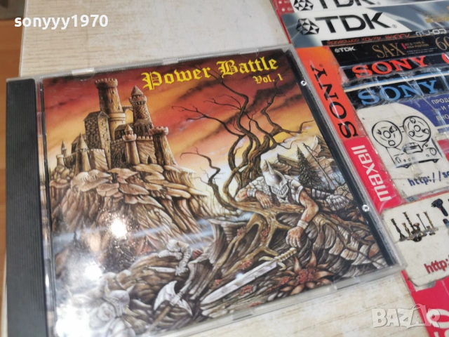 POWER BATTLE 1 CD-ВНОС GERMANY 0304261745H2E6R, снимка 13 - CD дискове - 54081849