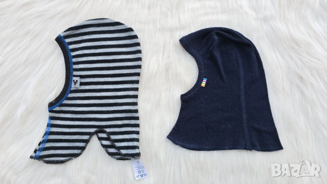 Балаклава Joha за бебе мерино вълна 0-6 месеца