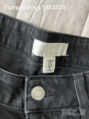 къси дънкови панталони H&M, снимка 2 - Къси панталони и бермуди - 56180346