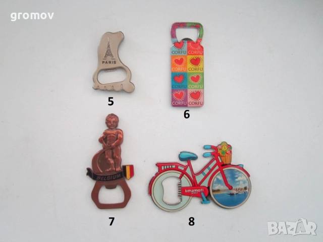 метални магнити за хладилник, снимка 2 - Колекции - 32666922