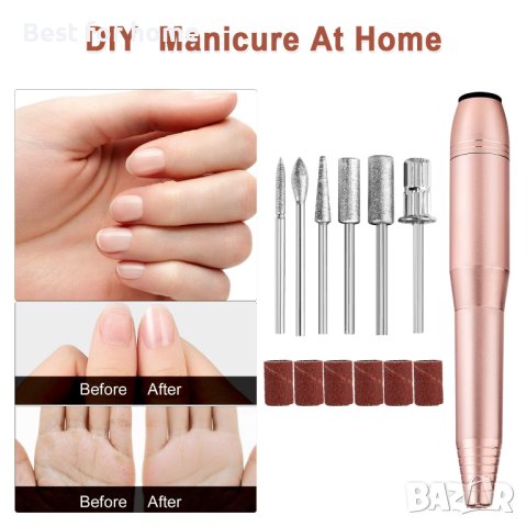 Машина за маникюр и педикюр с аксесоари Tomight, снимка 2 - Продукти за маникюр - 42369766