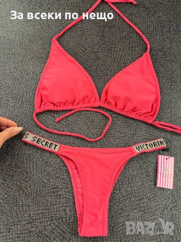 Victoria's Secret Дамски Розов Бански С 2 Части👙Дамски Бански В Розов Цвят С Две Части Код SK1259