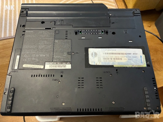 Лаптоп Lenovo ThinkPad T60, снимка 3 - Лаптопи за дома - 54334280