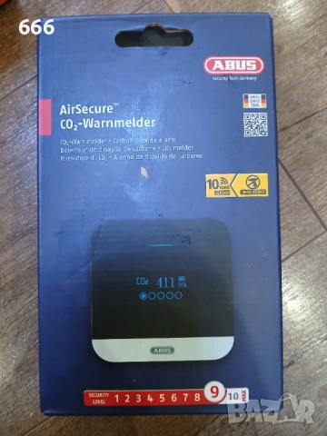 Измервателно устройство за качество на въздуха, влажност и температура в помещението, снимка 4 - Друга електроника - 54019592