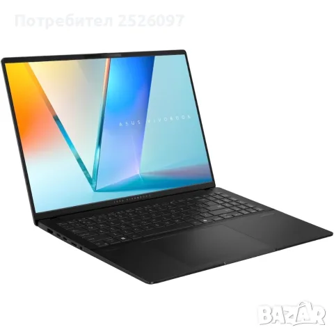ASUS VivoBook S16 OLED/120Hz 3.2K/AI 9 365 24MB/24GB 7500 MHz/1TB/Гаранция, снимка 3 - Лаптопи за работа - 56139909