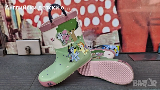 Английски детски гумени ботуши-BLUEY , снимка 6 - Детски боти и ботуши - 54196841