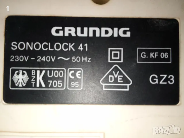 Радиочасовник Grundig Sonoclock 41, снимка 11 - Радиокасетофони, транзистори - 48184206