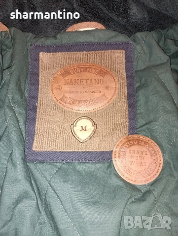 Naketano дебело зимно яке M , снимка 8 - Якета - 53043973