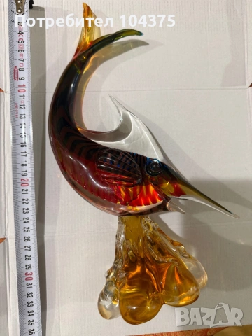 Стари оригинални фигури Мурано, снимка 2 - Статуетки - 53063810