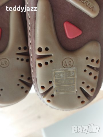 100% оригинални обувки Dolce&Gabbana, снимка 5 - Спортно елегантни обувки - 42802861