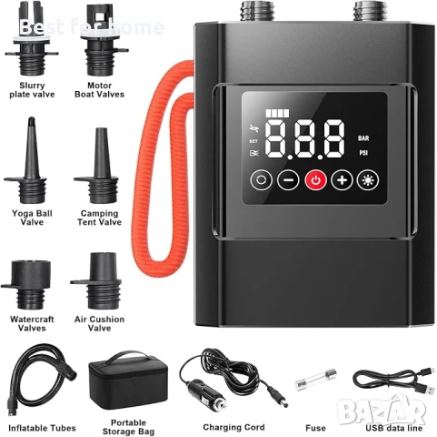 FIETODK Електрическа, акумулаторна SUP помпа 12000mAh , снимка 5 - Друга електроника - 50629170