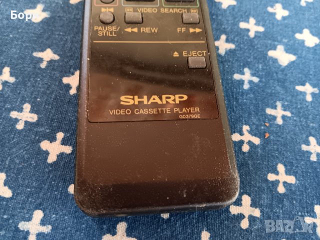 SHARP VHS VIDEO, снимка 3 - Дистанционни - 42149241