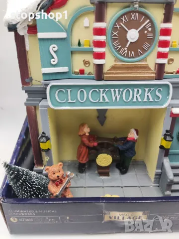 Magic Village Led музикална коледна къща светеща , снимка 5 - Декорация за дома - 48014786