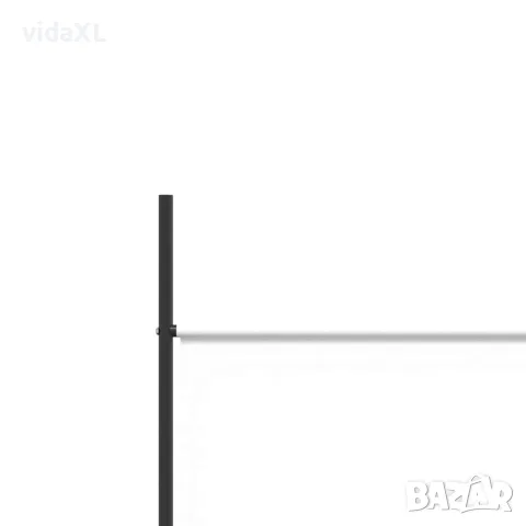 vidaXL Параван за стая, 3 панела, бял, 150x200 см, текстил, снимка 6 - Паравани - 56147188