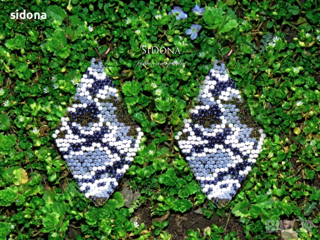 Обеци с мъниста SiDona II, снимка 11 - Обеци - 38012165