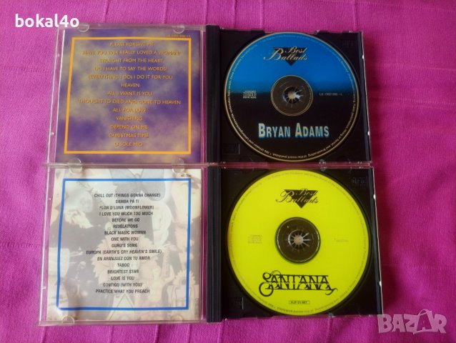 Joe Satriani,Bryan Adams, Santana, снимка 2 - CD дискове - 38224480