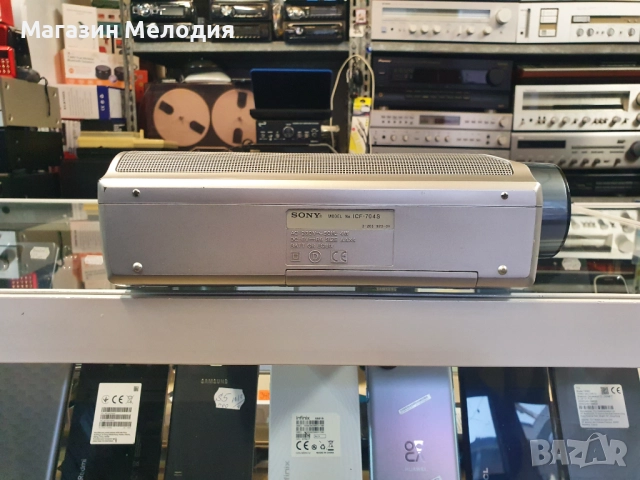 Радио SONY ICF-704S Silver В отлично техническо и визуално състояние., снимка 10 - Радиокасетофони, транзистори - 47337737