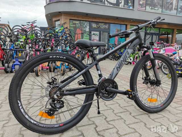 PASSATI Алуминиев велосипед 24" NINJA черен, снимка 11 - Велосипеди - 53918309