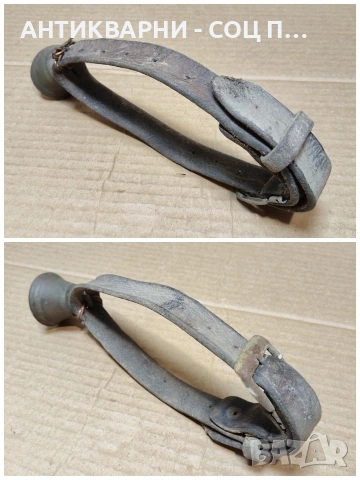 Старо Соц Бронзово Звънче / НОМЕР 627., снимка 3 - Антикварни и старинни предмети - 53275284