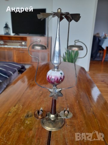 Стар свещник #14, снимка 4 - Антикварни и старинни предмети - 40203438