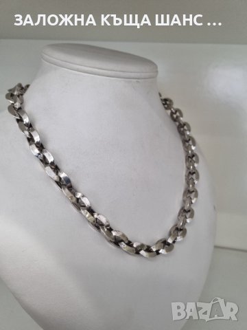 Сребърен синджир 925 проба , снимка 2 - Колиета, медальони, синджири - 40706393
