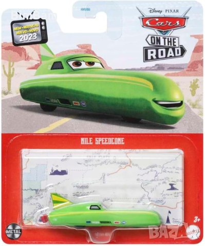 Оригинална количка Cars NILE SPEEDCONE / Disney / Pixar, снимка 1 - Коли, камиони, мотори, писти - 44322016
