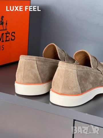 Hermes 🔹 Естествена Кожа , снимка 14 - Ежедневни обувки - 54194353
