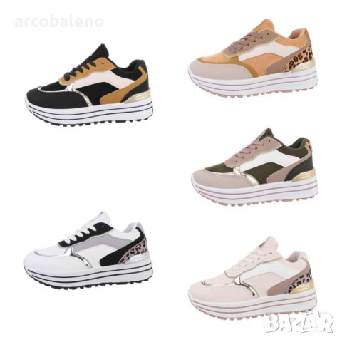 Дамски ниски кецове, 5цвята 