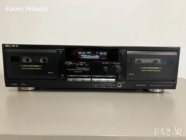 Sony TC WR535 двукасетъчен дек, снимка 2 - Декове - 56502788
