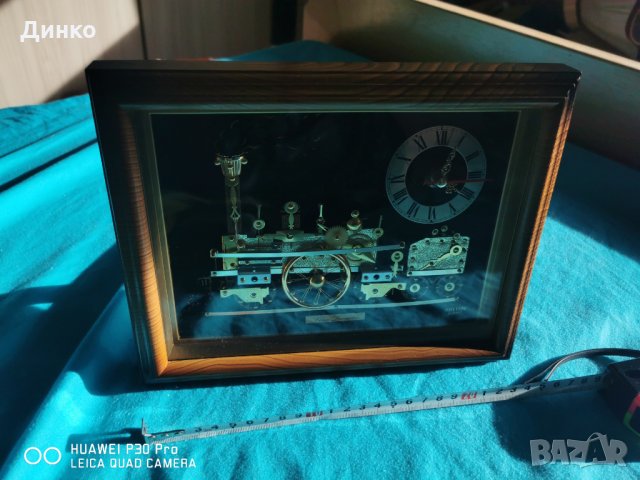 Японски  часовник Rhythm, снимка 3 - Антикварни и старинни предмети - 30539055