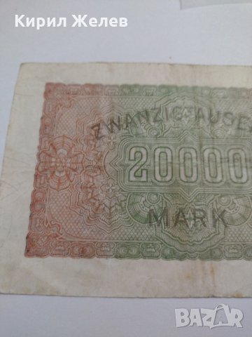 Райх банкнота - Германия - 20 000марки / 1923 година - 17986, снимка 10 - Нумизматика и бонистика - 31029947