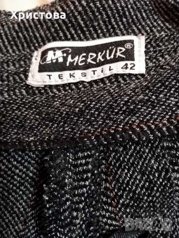 Стилен панталон-прав крачол,с ръб, р-р 42., снимка 5 - Панталони - 31436670