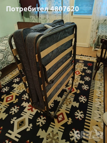  Походно легло, снимка 3 - Спални и легла - 54311243