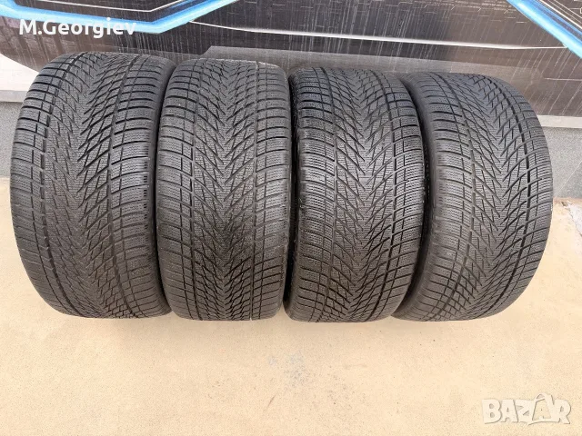 4бр.ВИСОКОСКОРОСТНИ ПОЧТИ НОВИ ЗИМНИ ГУМИ GOODYEAR ULTRAGRIP  255/35/21-7,3 mm DOT 16/24