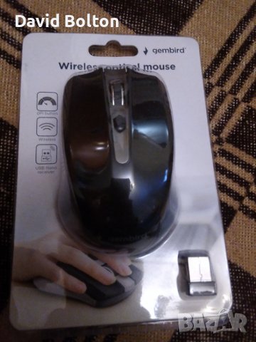 Безжична мишка gembird , снимка 1 - Клавиатури и мишки - 40053511